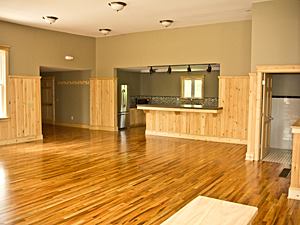 Main gathering area showing bar area - Stevens-Connor lodge